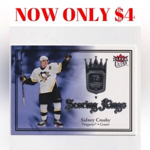 Sidney Crosby 2007/08 Fleer Ultra Pittsburgh Penguins Hockey Card